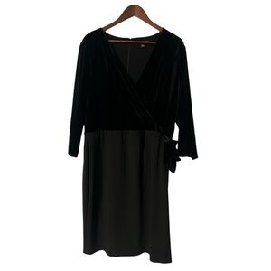 Lauren Ralph Lauren Black Midi Dress